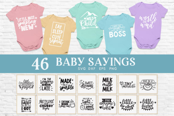 Download Baby Sayings Newborn Bundle - Newborn Collection