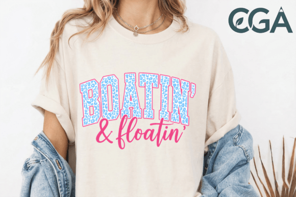 Download Boatin and Floatin Summer Retro Png - Premium Resources
