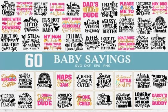 Download Baby Sayings Newborn Bundle - Newborn Collection