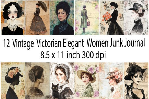 Download Vintage Victorian Elegant Women Junk Jou - Vintage victorian Collection