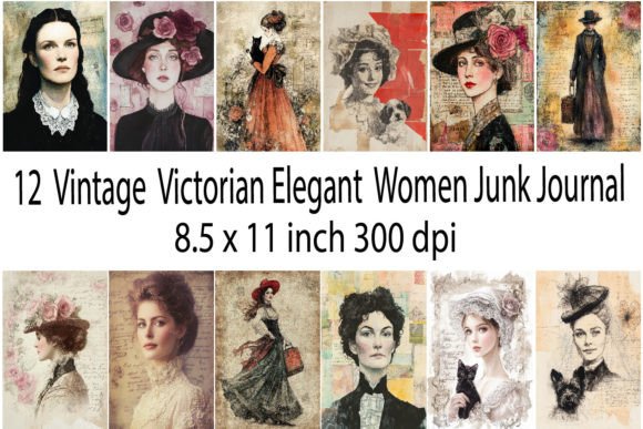 Download Vintage Victorian Elegant Women Junk Jou - Vintage victorian Collection